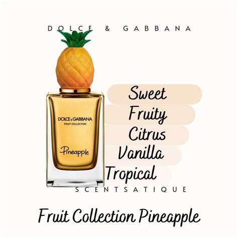 dolce gabbana fruit collection pineapple